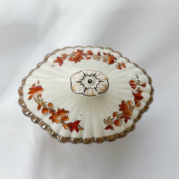 Copeland Spode India Tree Vintage Sugar Bowl and Creamer - Picture 6 of 12